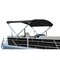 Eevelle Summerset Premium Bimini Top Kit w/ Hardware and Frame - Height 54in SS-544B96-BLK - alternate 1